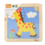 Wooden Puzzle Giraffe Viga