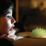 cristaux lumineux – kit scientifique pour faire pousser des cristaux