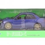 Metal model Subaru Impreza WRX STI 1:24 with opening parts