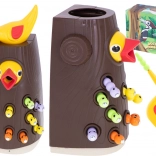 Magnetic Game Bird Feeding - Catch the Worm