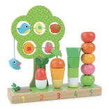 Vilac Learn to Count – Garden, Wooden Educational Toy