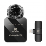 Kabelloses Lavalier-Mikrofon Puluz für iPhone mit Lightning-Empfänger