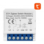 Intelligentes ZigBee-Schaltmodul Avatto LZWSM16-W2 Ohne Neutralleiter TUYA