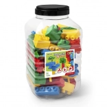 Building Blocks in a Tub – 70 Pieces Kids Blocks