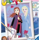 CreArt Disney Frozen – Sisters Forever paint by numbers
