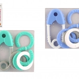 Rattle Set Pin and Figure-Eight in a Box