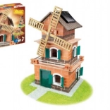 Teifoc Building Kit Mill with Solar Power