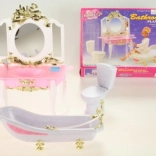 Glorie Bathroom – doll bathroom furniture set
