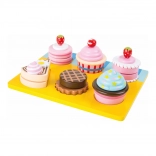 Small Foot wooden sweet cupcakes set