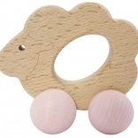 Hess wooden sheep on wheels