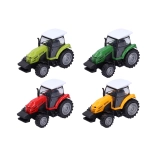 Metal pull-back tractor 10.5 cm