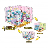 QMAN Unlimited Ideas girls’ room 3-in-1 building set (194 pieces)