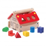 Wooden House Shape Sorter