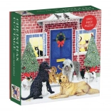 Puzzel kerstchalet 1000 stukjes