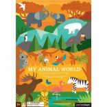 Petit Collage Reusable Stickers My Animal World
