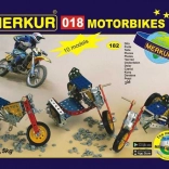 Merkur Motorcycles – metal construction set, 174 parts, up to 10 models