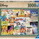 Puzzle Disney Vintage Movie Posters 1000 pcs Ravensburger