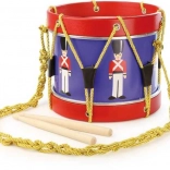 Tambour pour enfants avec motif de petits soldats VILAC