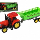 Tracteur pour enfants avec remorque en plastique 35 cm