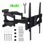 universal wall mount for TV 26–55" with dual arm and full tilt