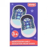 Lacing Wooden Shoes for Children