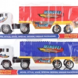 Plastic Truck with Trailer, Friction Powered