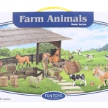 Set van boerderijdieren