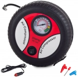 Compact 12V Car Air Compressor, 260 PSI for Tires and Sports Equipment