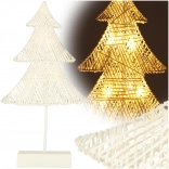 Leuchtende Weihnachtsdekoration Baum 10 LED 39 cm warmweiß