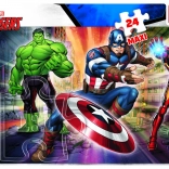 Puzzle 24 Maxi Pieces in the World of Avengers