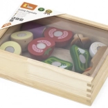 Wooden Cutting Set - Vegetables for Children