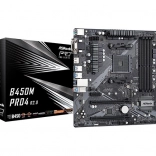 ASRock B450M Pro4 R2.0 AM4 uATX-Mainboard