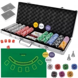 Poker Set 500 Chips in Aluminum Case