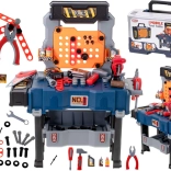 Kids’ Workbench with Tools 65 pcs – Suitcase and Workbench