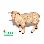 Hand-painted sheep figurine 9 cm