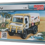 Kit de construction Monti System MS 17 Rallye Mercedes 1:48 en boîte 22x15x6 cm
