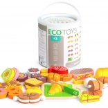 Wooden Cutting Food for Children ECOTOYS