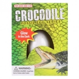 Chiseling Egg with a Glow-in-the-Dark Crocodile