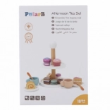 Houten afternoon-theeset POLARB