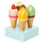 Wooden Ice Cream Set HONEYBAKE – Le Toy Van