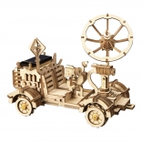 RoboTime 3D Solar Lunar Rover – Wooden Model Kit