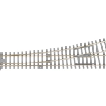 Aiguillage Piko gauche avec traverses en béton