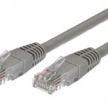 Patch cable RJ45 UTP Cat.6A 3 m gray copper
