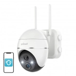 wireless outdoor wi‑fi camera 3mp ieGeek zs-gx1s white 5200 mAh