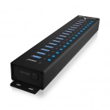 USB-Hub ICY BOX IB-HUB1717 mit 16 USB-3.2-Gen‑1-Ports + Ladeport