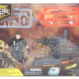 Military Set with Machine Gun for Kids