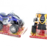 Plastic Four-Wheeler with Flywheel