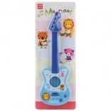 Children's plastic guitar blue