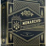 Playing Cards Monarchs Black