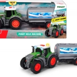tractor met melktank-aanhanger 26 cm